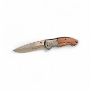 Сгъваем нож Browning 420HC, дървена дръжка 22 см Сгъваем нож Browning 420HC