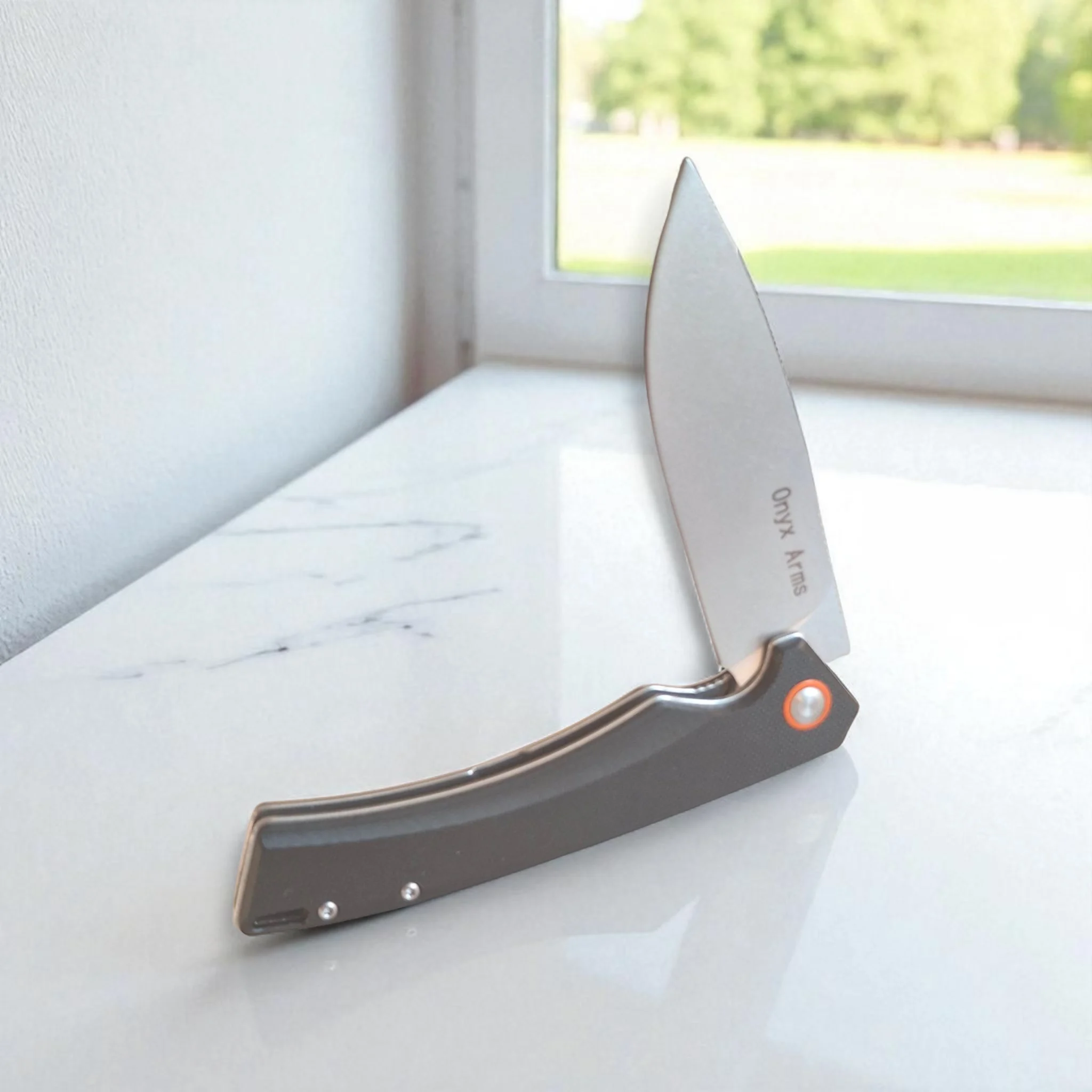 Сгъваем нож Onyx Arms D2 стомана, G10 дръжка Сгъваем нож Onyx Arms D2 стомана, G10 дръжка - Image 4