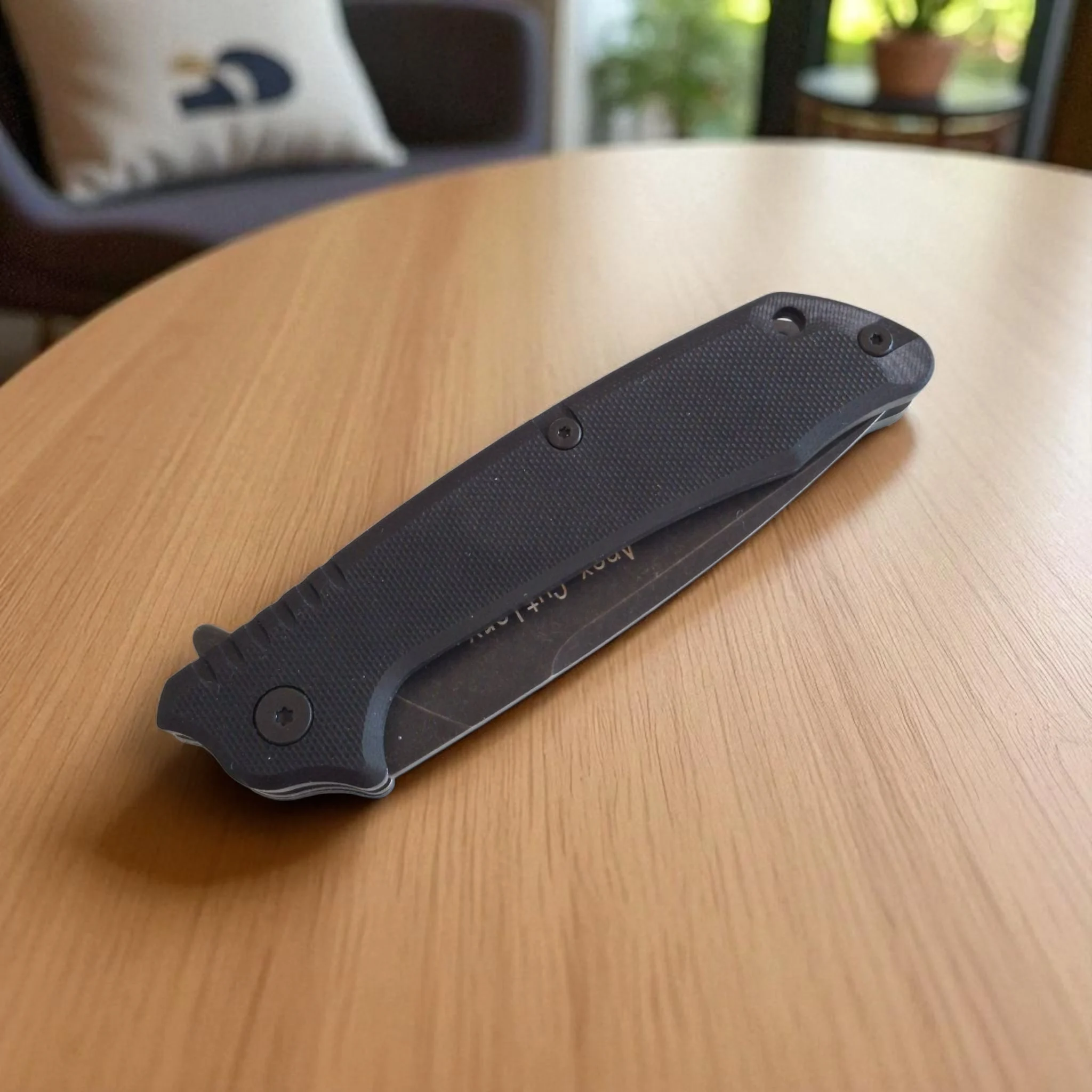 Сгъваем нож Vip Ever D2 Drop Point, G10 дръжка и бързо отваряне Сгъваем нож Vip Ever D2 Drop Point, G10 дръжка и бързо отваряне - Image 6