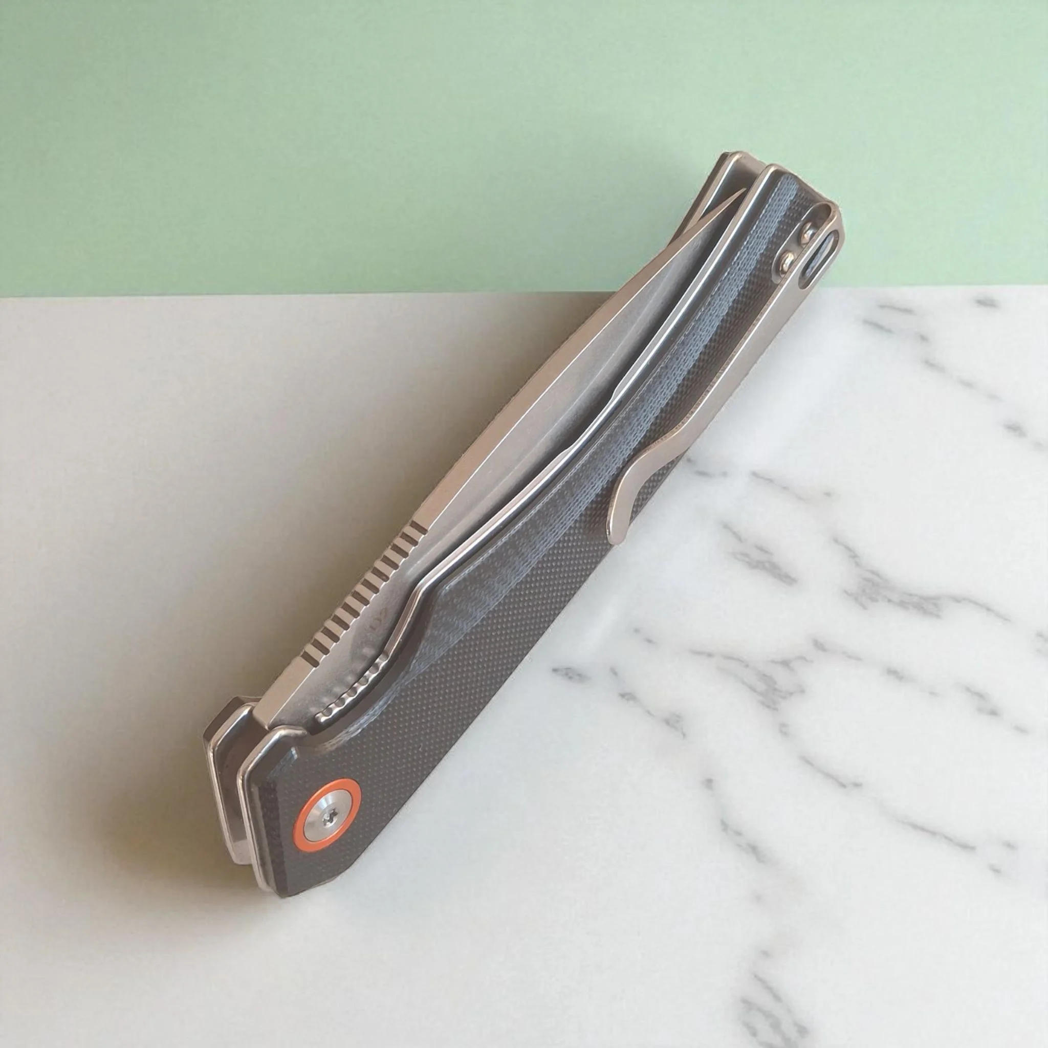 Сгъваем нож Onyx Arms D2 стомана, G10 дръжка Сгъваем нож Onyx Arms D2 стомана, G10 дръжка - Image 7