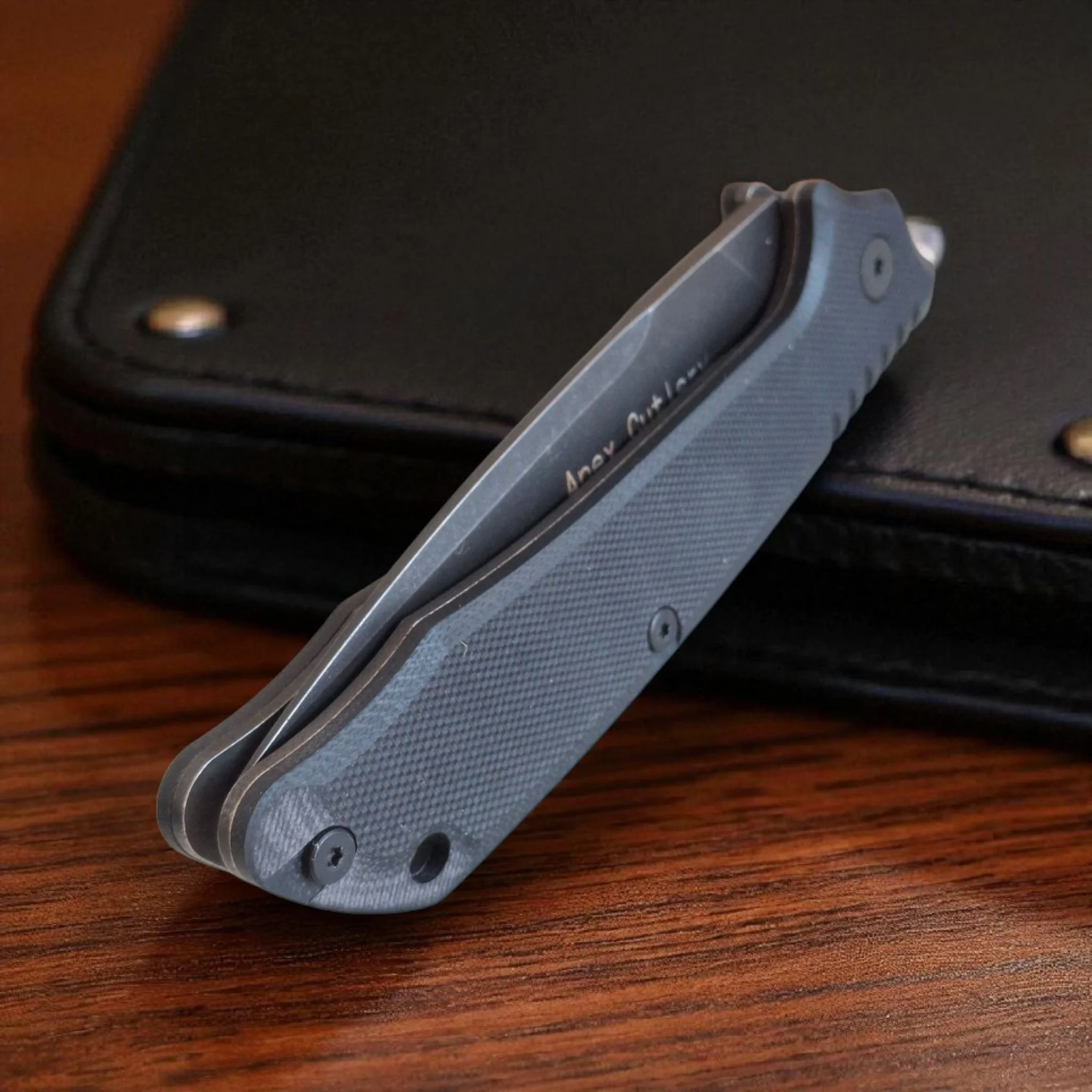 Сгъваем нож Vip Ever D2 Drop Point, G10 дръжка и бързо отваряне Сгъваем нож Vip Ever D2 Drop Point, G10 дръжка и бързо отваряне - Image 8