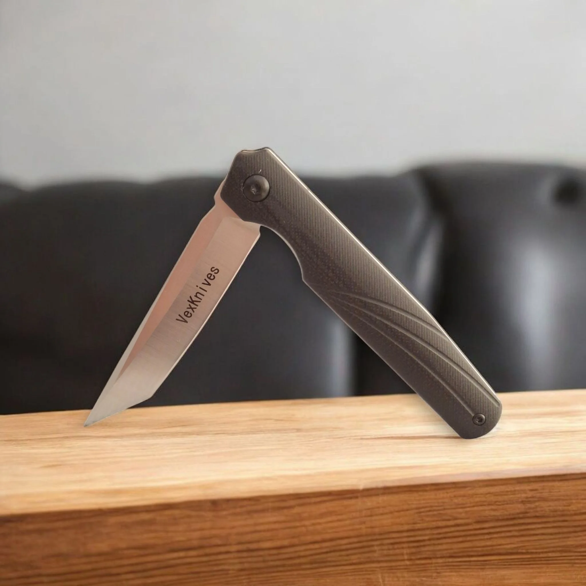Сгъваем нож VexKnives CH3501, D2 стомана и G10 дръжка Сгъваем нож VexKnives CH3501, D2 стомана и G10 дръжка - Image 9