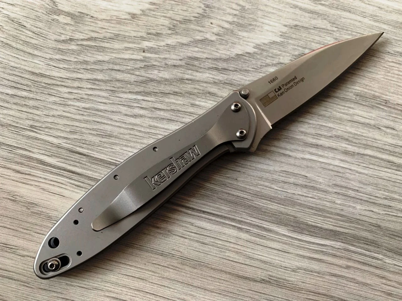 Сгъваем нож Kershaw 1660, автоматично отваряне Сгъваем нож Kershaw 1660, автоматично отваряне - Image 14