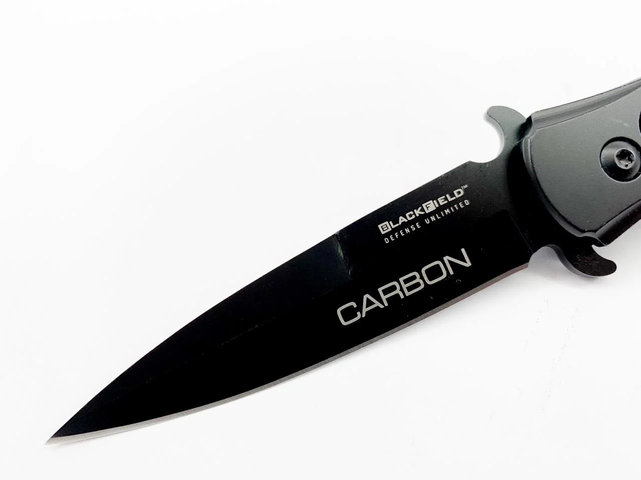Сгъваем нож BlackField Carbon, автоматичен механизъм ножове