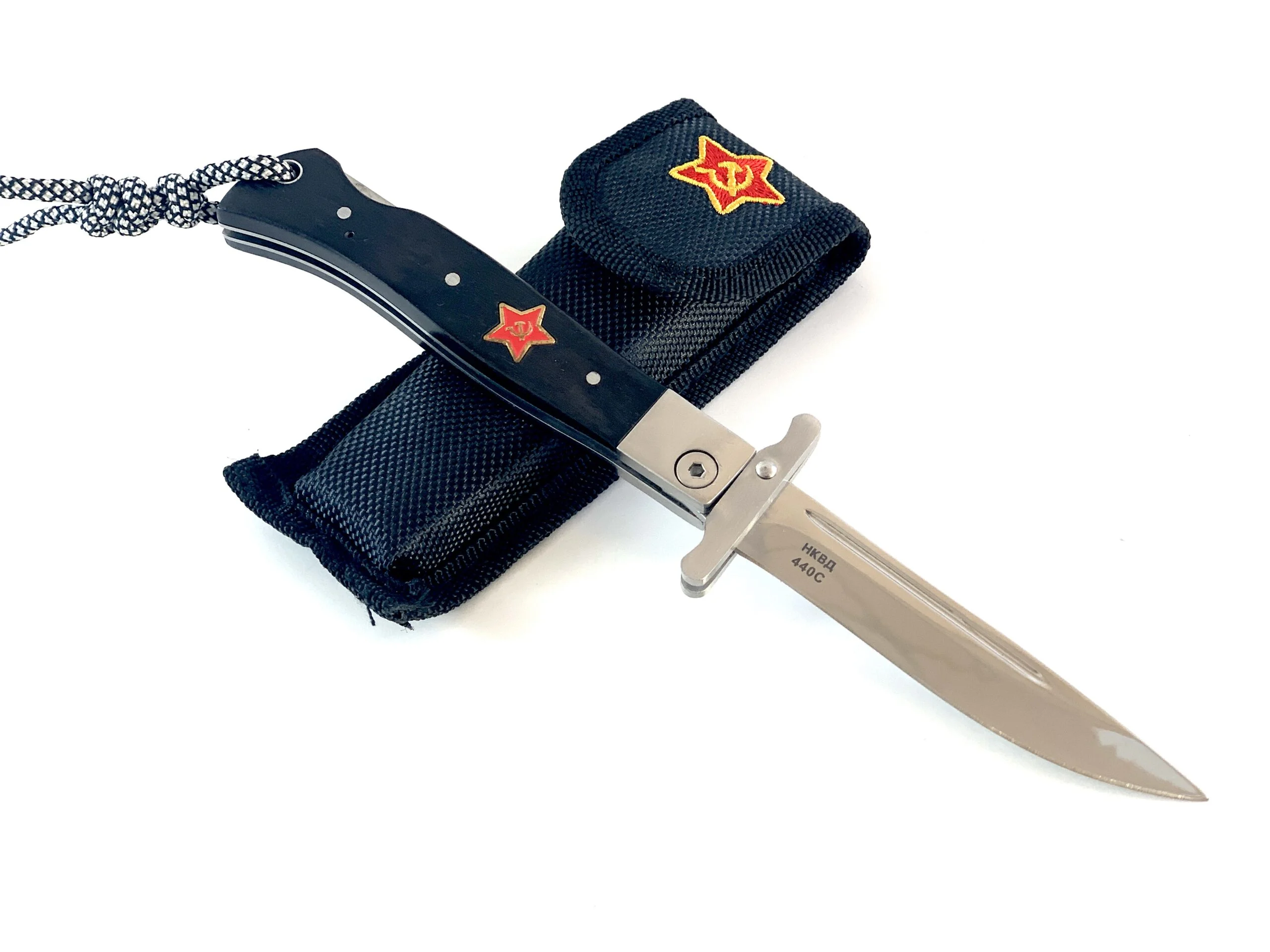 Сгъваем нож Finka NKVD, компактен и практичен инструмент Сгъваем нож Finka NKVD, компактен и практичен инструмент - Image 6