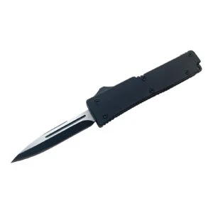 Сгъваем нож Black OTF, автоматичен метален механизъм Сгъваем нож Black OTF