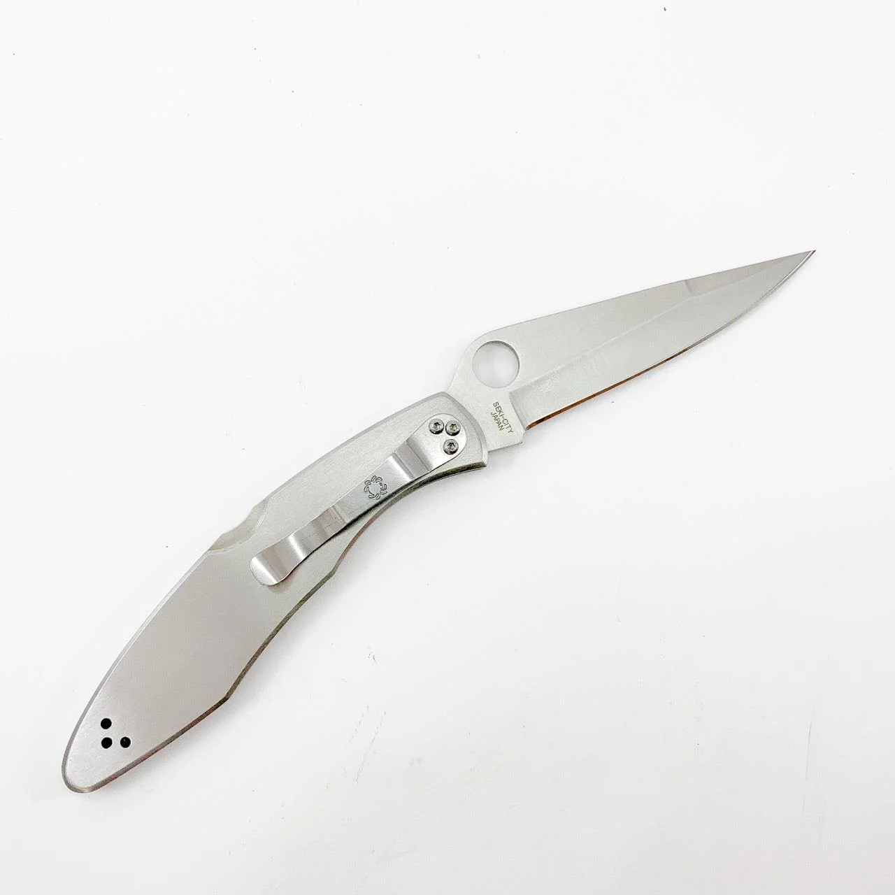 Сгъваем нож Spyderco Police 3 C07S, изцяло метален с гладко острие Сгъваем нож Spyderco Police 3 C07S, изцяло метален с гладко острие - Image 4