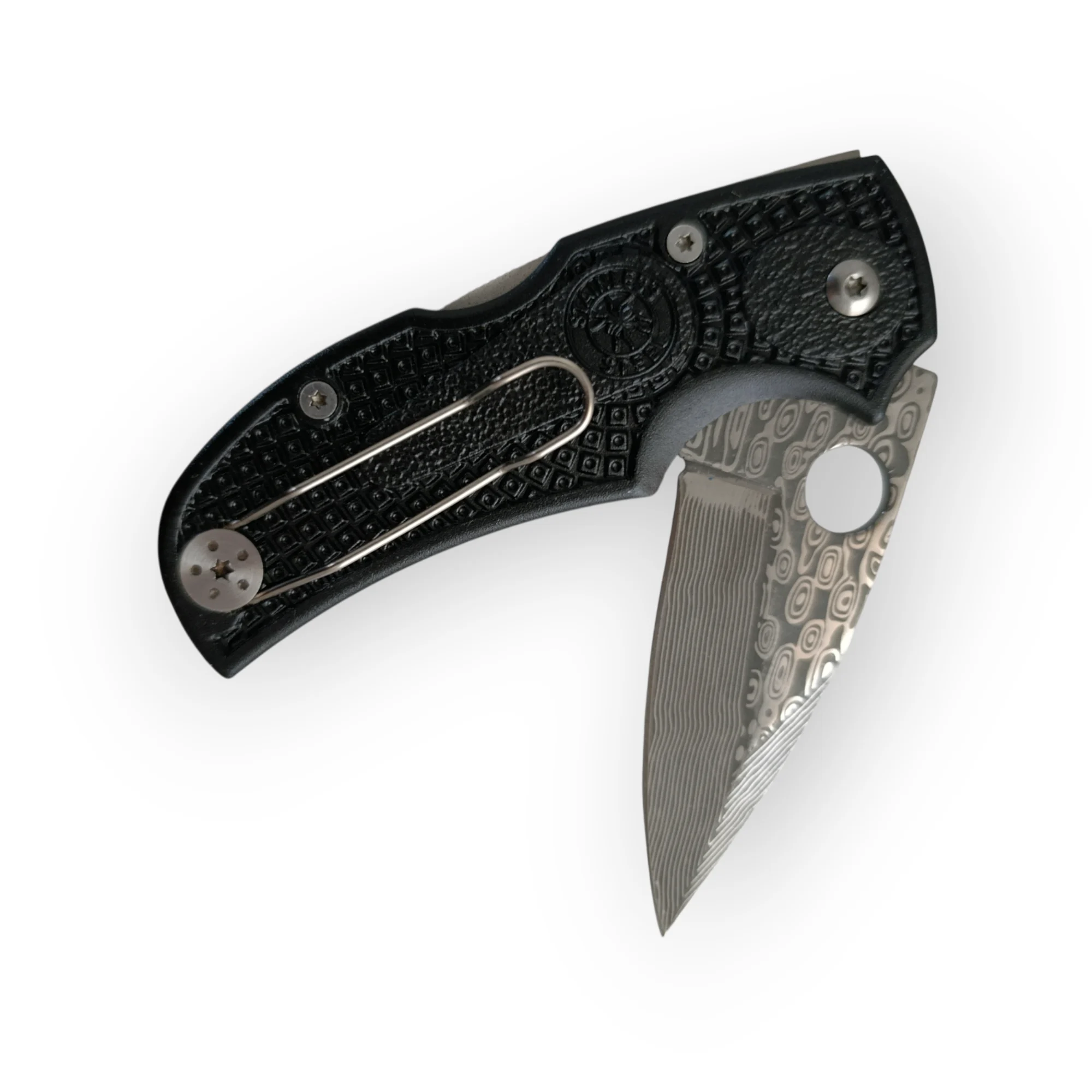 Сгъваем нож SpiderSP Urban Damascus, 5Cr15MoV стомана, ABS дръжка Сгъваем нож SpiderSP Urban Damascus, 5Cr15MoV стомана, ABS дръжка - Image 5