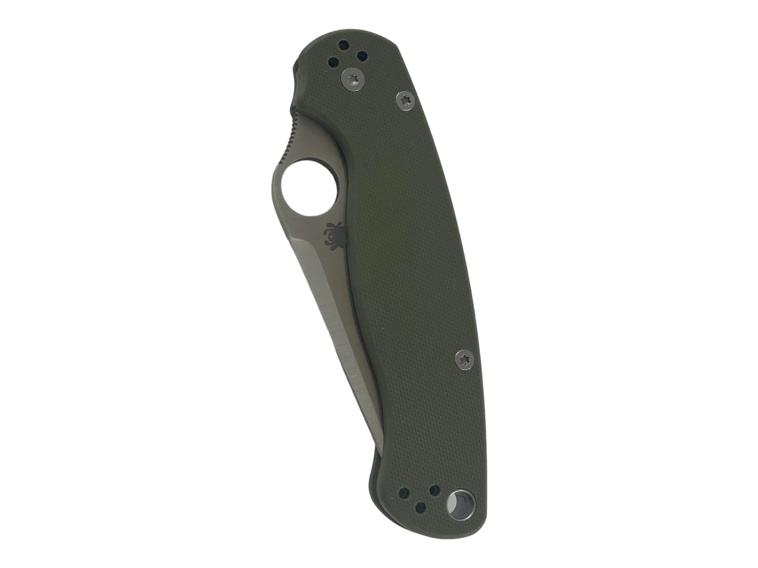 Сгъваем нож SpiderSP Paramilitary, зелена G10 дръжка танто острие Сгъваем нож SpiderSP Paramilitary, зелена G10 дръжка танто острие - Image 5