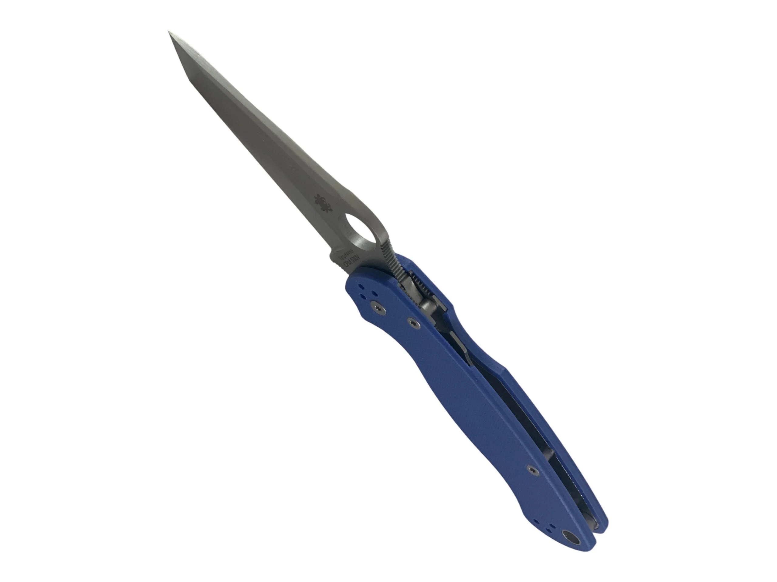 Сгъваем нож SpiderSP Paramilitary, синя G10 дръжка, танто острие Сгъваем нож SpiderSP Paramilitary, синя G10 дръжка, танто острие - Image 5