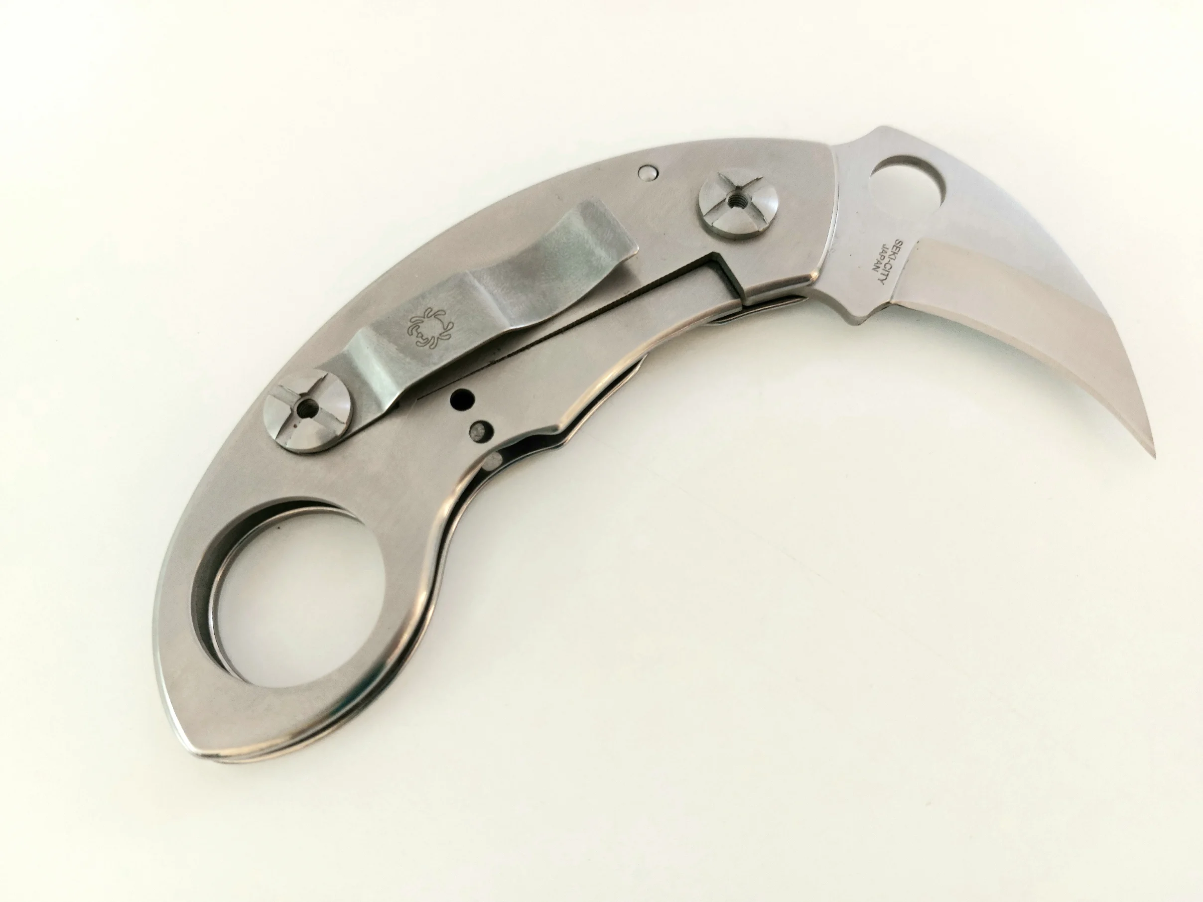 Сгъваем нож SpiderSP KARAMBIT, метален джобен модел Сгъваем нож SpiderSP KARAMBIT, метален джобен модел - Image 5