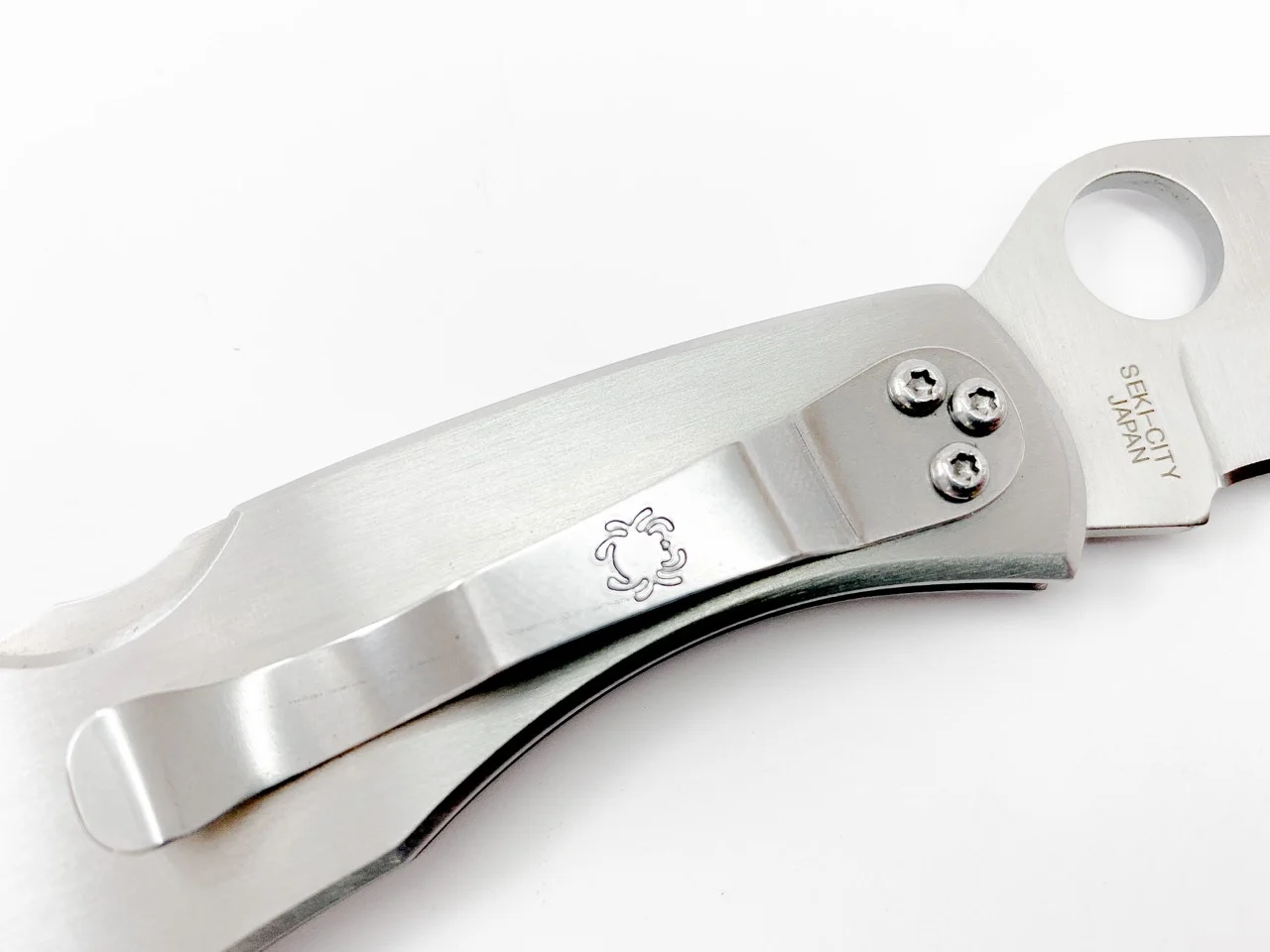 Сгъваем нож Spyderco Police 3 C07S, изцяло метален с гладко острие Сгъваем нож Spyderco Police 3 C07S, изцяло метален с гладко острие - Image 6