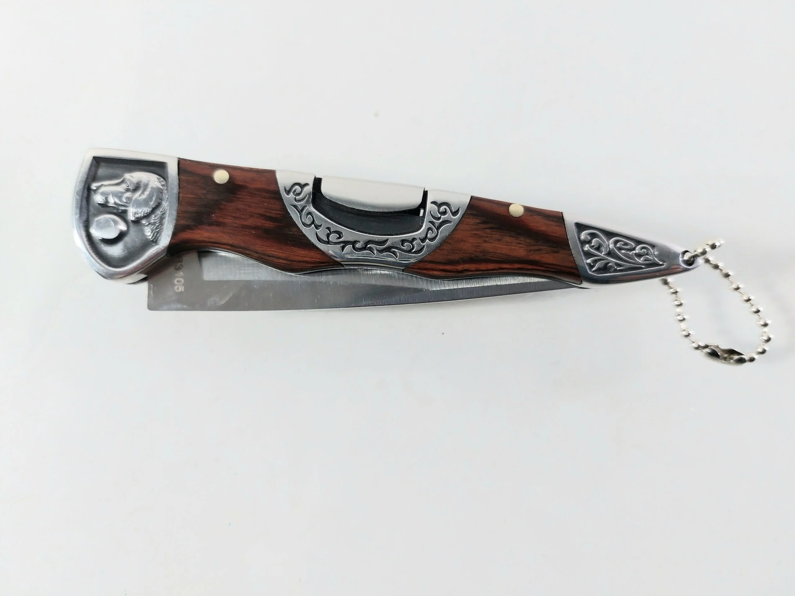 Сгъваем нож Columbia MKB3105 Dog, с гравирано куче на гарда Сгъваем нож Columbia MKB3105 Dog, с гравирано куче на гарда - Image 4