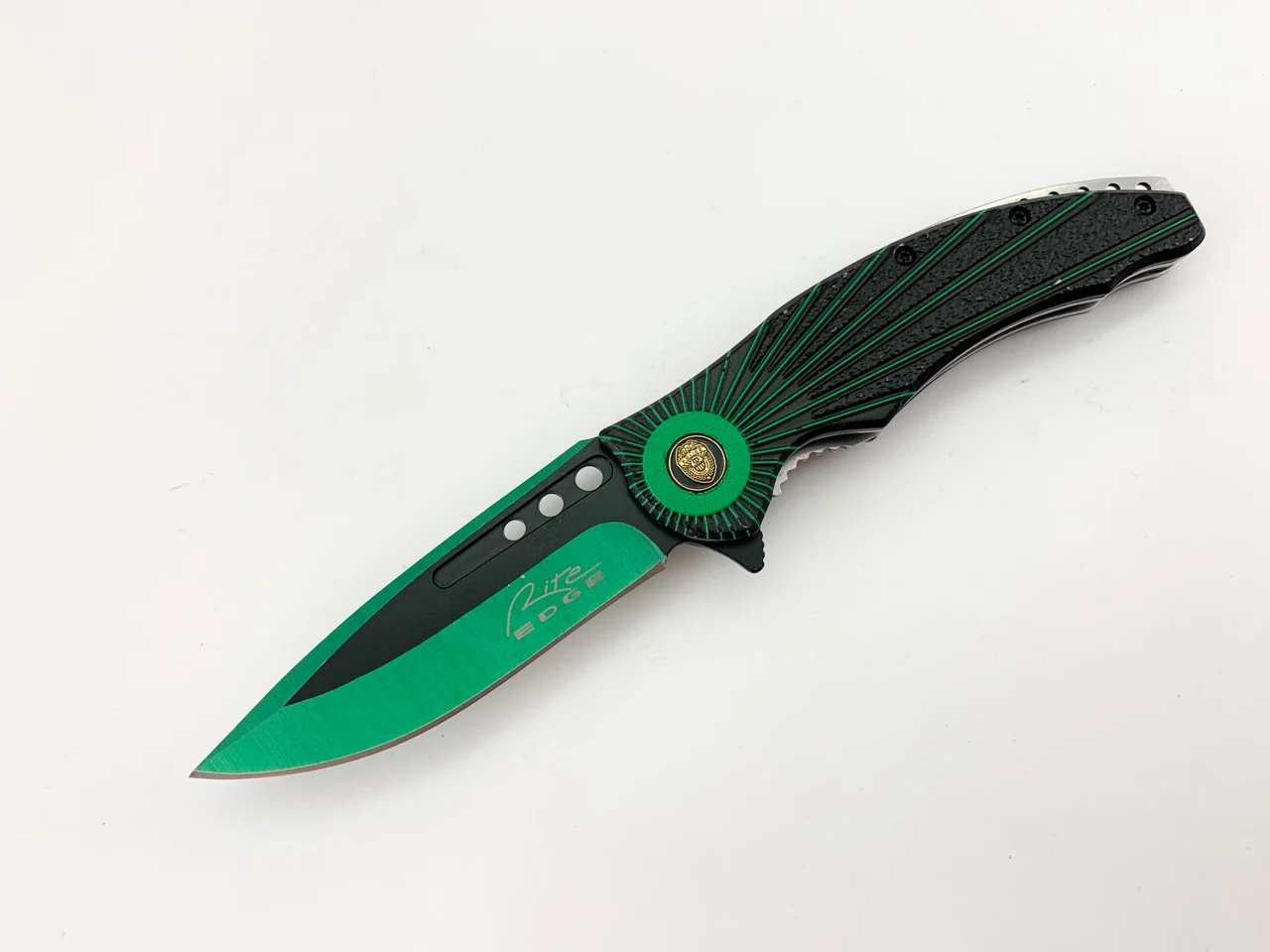 Сгъваем нож Columbia Usa Rite Edge Police, автоматичен механизъм Сгъваем нож Columbia Usa Rite Edge Police
