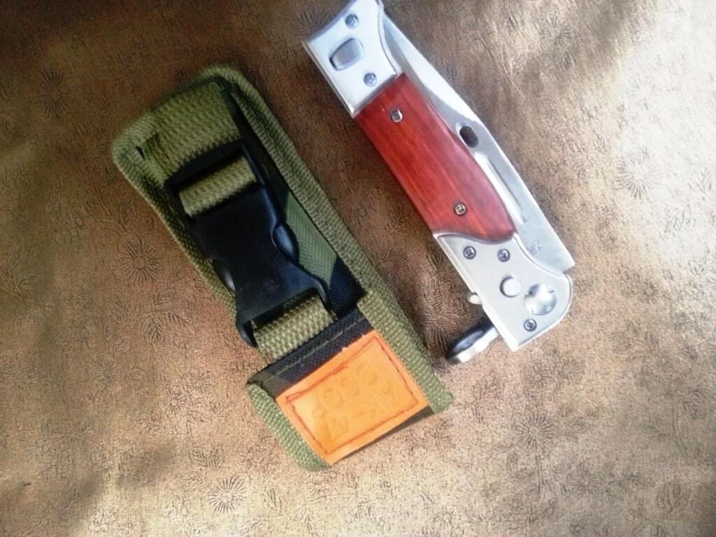 Сгъваем нож AK-47 СССР, военен тактически дизайн военен тактически дизайн