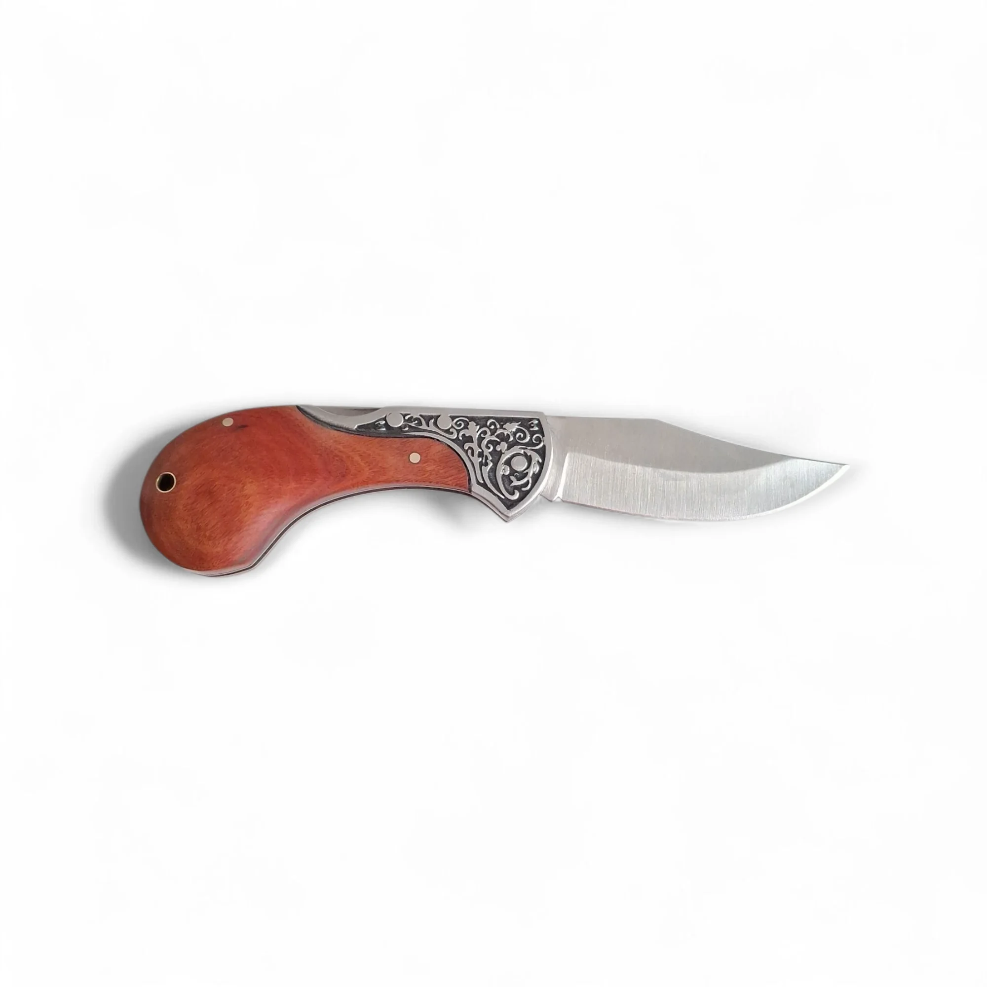 Сгъваем нож Woodland Classic, неръждаема стомана и дървена дръжка руски ножове
