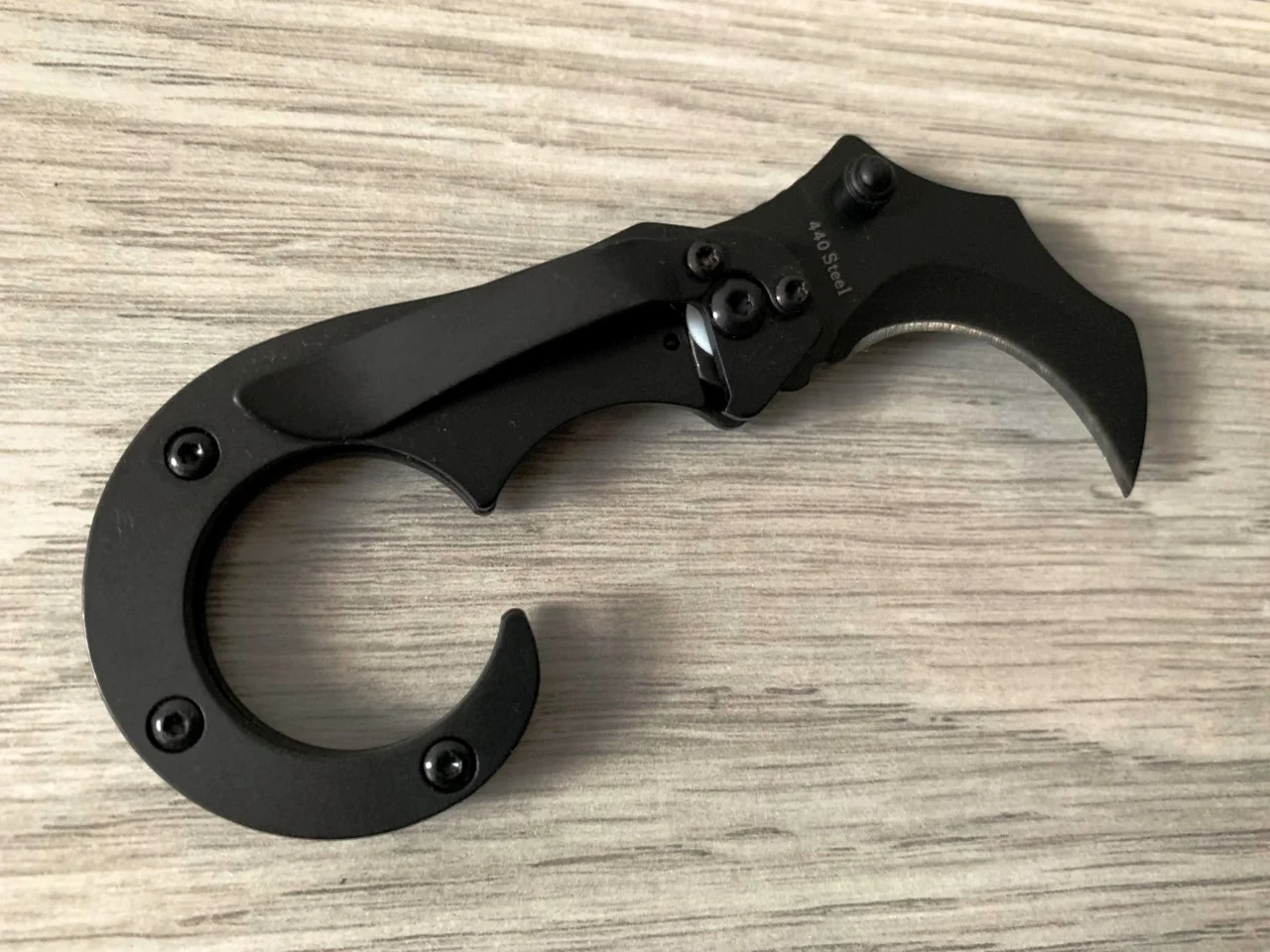 Джобен карамбит Mtech Black, компактен и практичен инструмент Джобен карамбит Mtech Black, компактен и практичен инструмент - Image 4