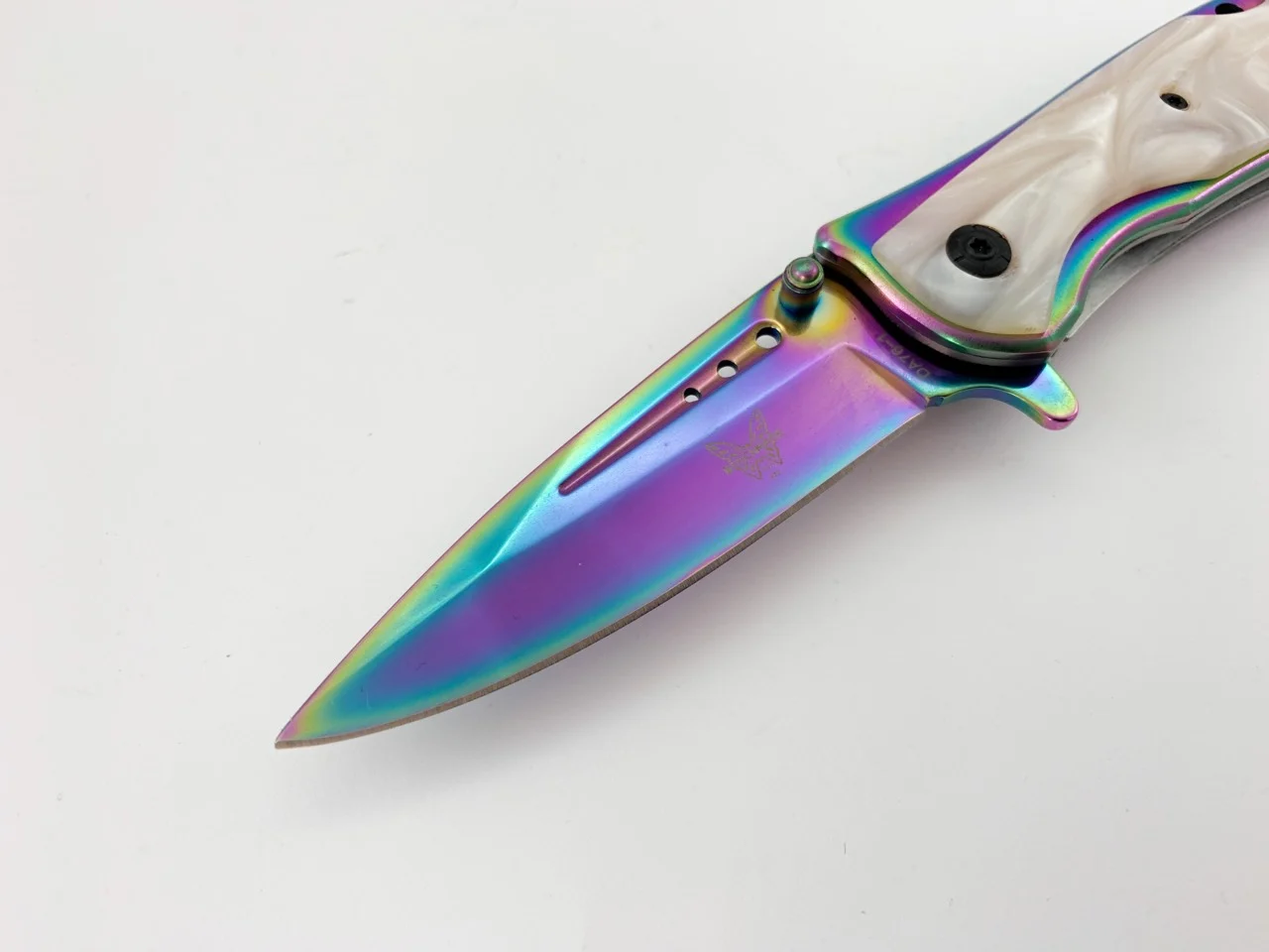 Джобен нож Benchmade DA76-1, сгъваем полуавтоматичен механизъм сгъваем полуавтоматичен механизъм