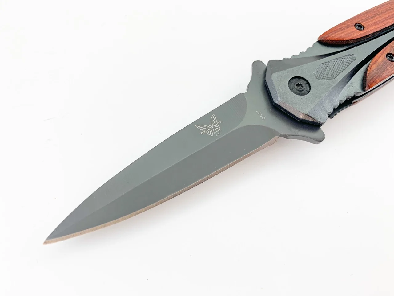 Автоматична кама Benchmade DA27, иноксово покритие и едностранно заточена иноксово покритие и едностранно заточена