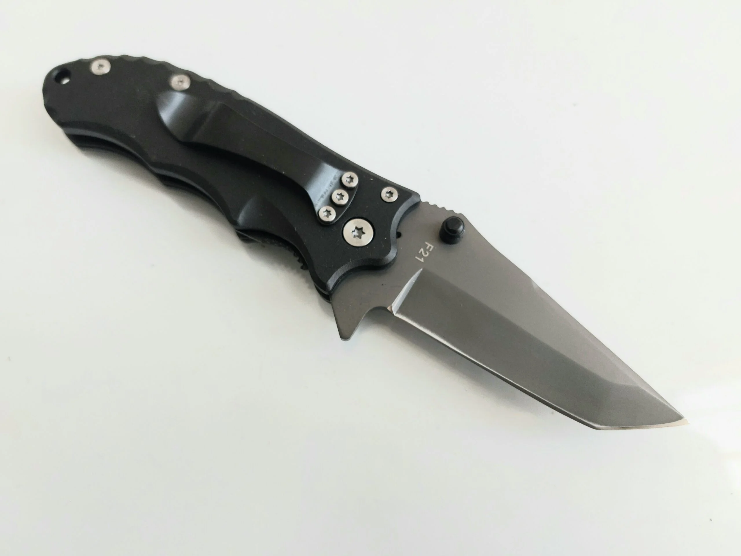 Сгъваем нож Benchmade F21, танто острие танто острие