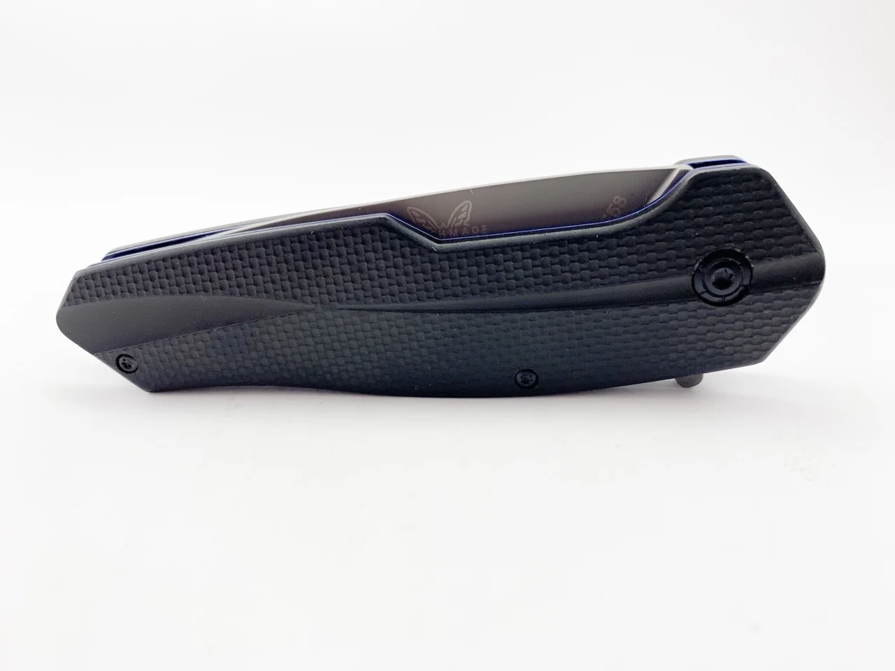 Сгъваем нож Benchmade сиво титаниево покритие, полуавтоматичен полуавтоматичен
