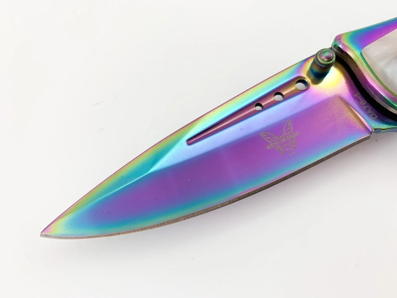 Джобен нож Benchmade DA76-1, сгъваем полуавтоматичен механизъм Джобен нож Benchmade DA76-1, сгъваем полуавтоматичен механизъм - Image 11