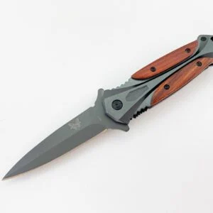 Автоматична кама Benchmade DA27, иноксово покритие и едностранно заточена Автоматична кама Benchmade DA27