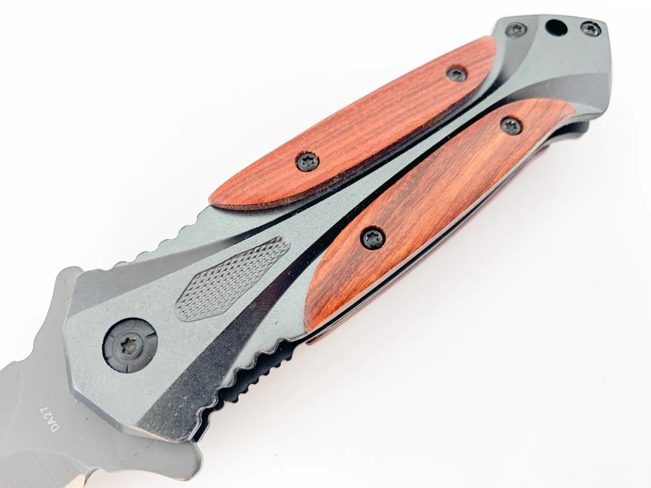 Автоматична кама Benchmade DA27, иноксово покритие и едностранно заточена SteelForce Knife