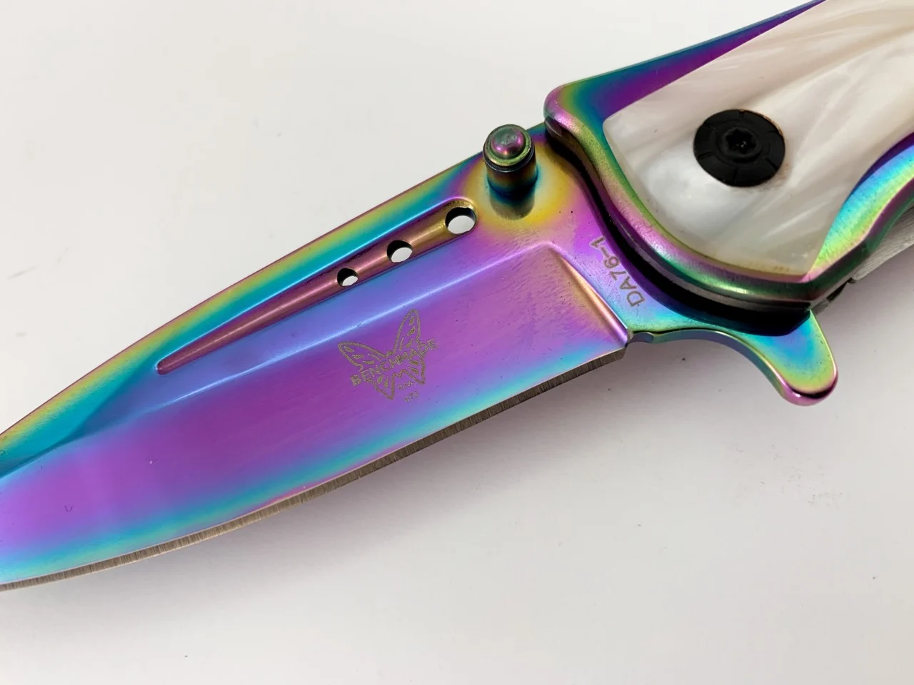 Джобен нож Benchmade DA76-1, сгъваем полуавтоматичен механизъм Джобен нож Benchmade DA76-1, сгъваем полуавтоматичен механизъм - Image 10