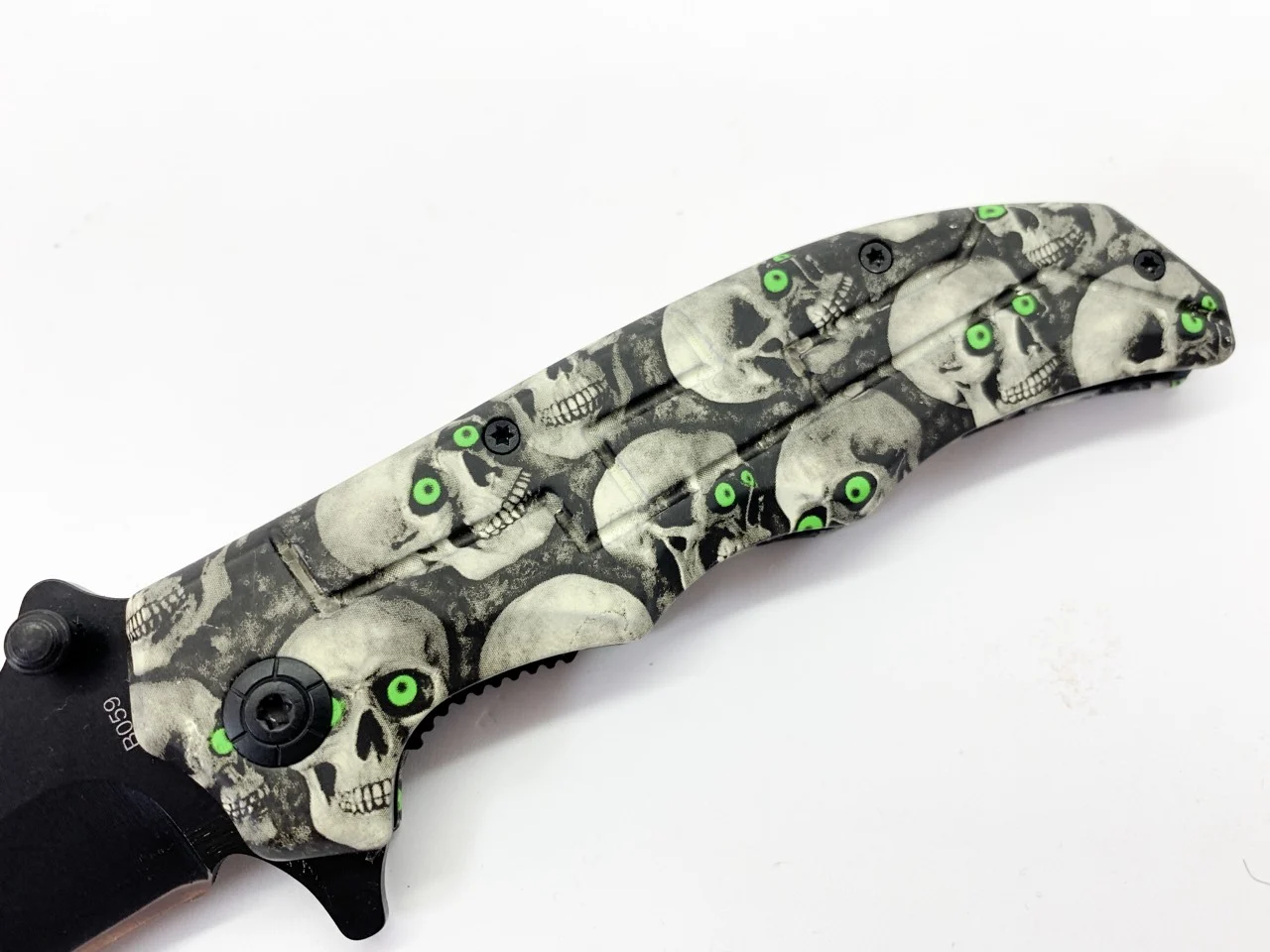 Сгъваем нож Boker Skull B059, джобен с черепи джобен с черепи
