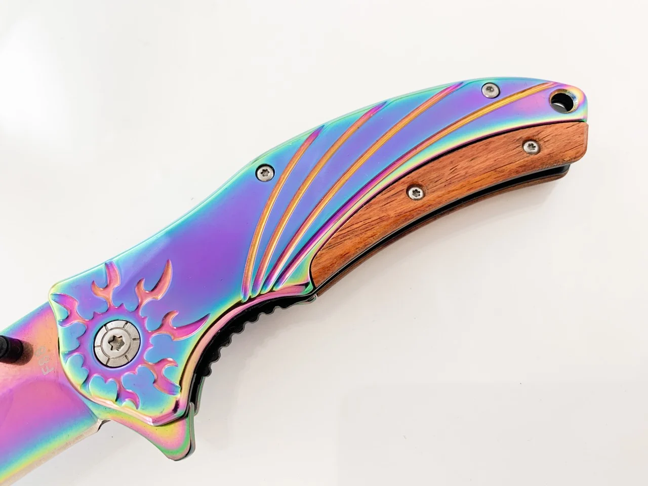 Полуавтоматичен нож Boker F88, масивен и тежък хамелеон Полуавтоматичен нож Boker F88, масивен и тежък хамелеон - Image 12