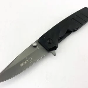 Сгъваем нож Boker F-42, автоматичен с иноксово покритие Сгъваем нож Boker F-42