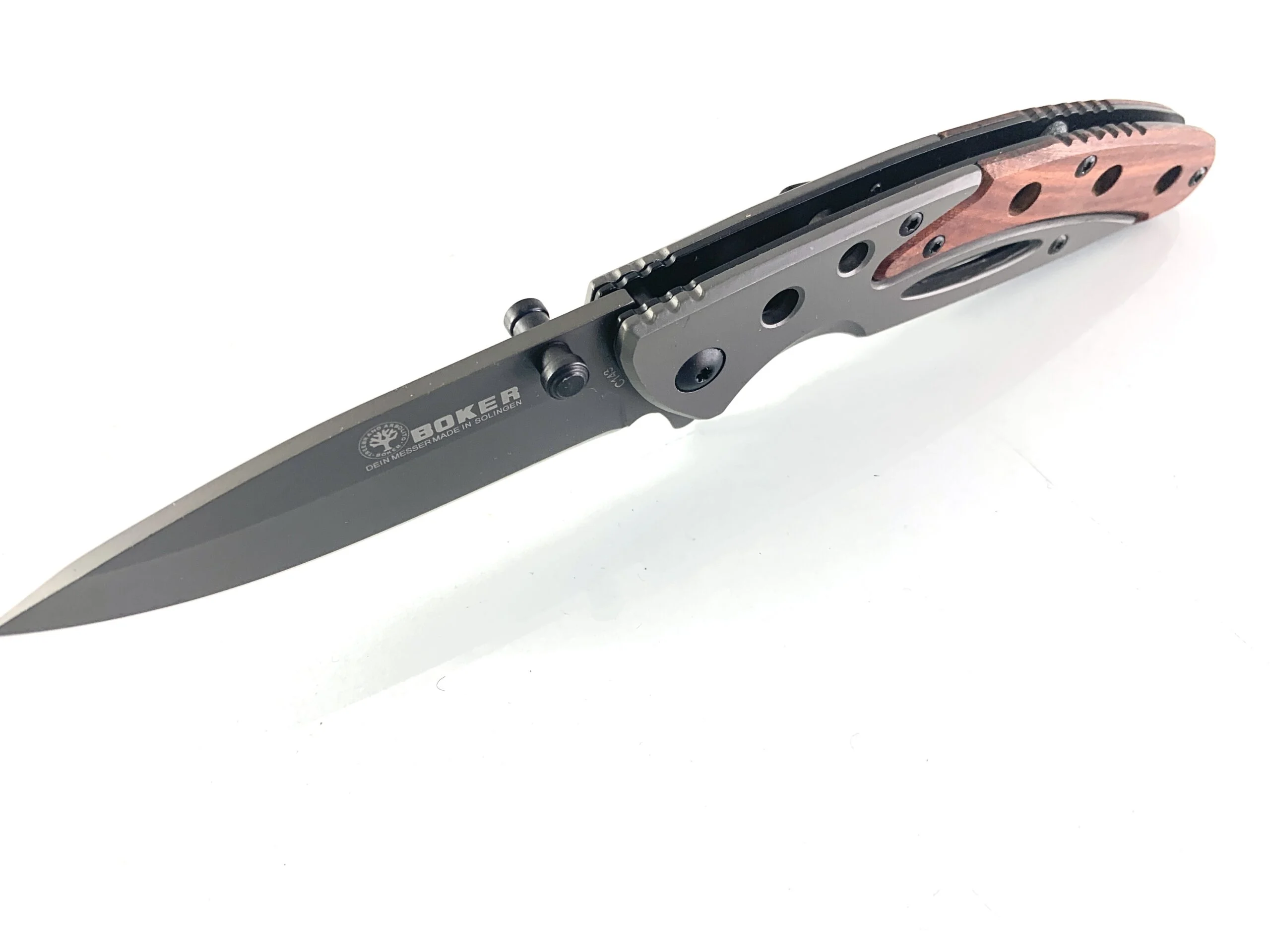 Нож Boker C143, с дървени чирени Нож Boker C143, с дървени чирени - Image 13