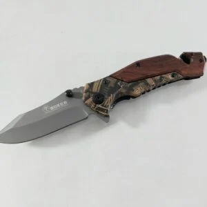 Сгъваем нож Boker B138, автоматичен и масивен Сгъваем нож Boker B138