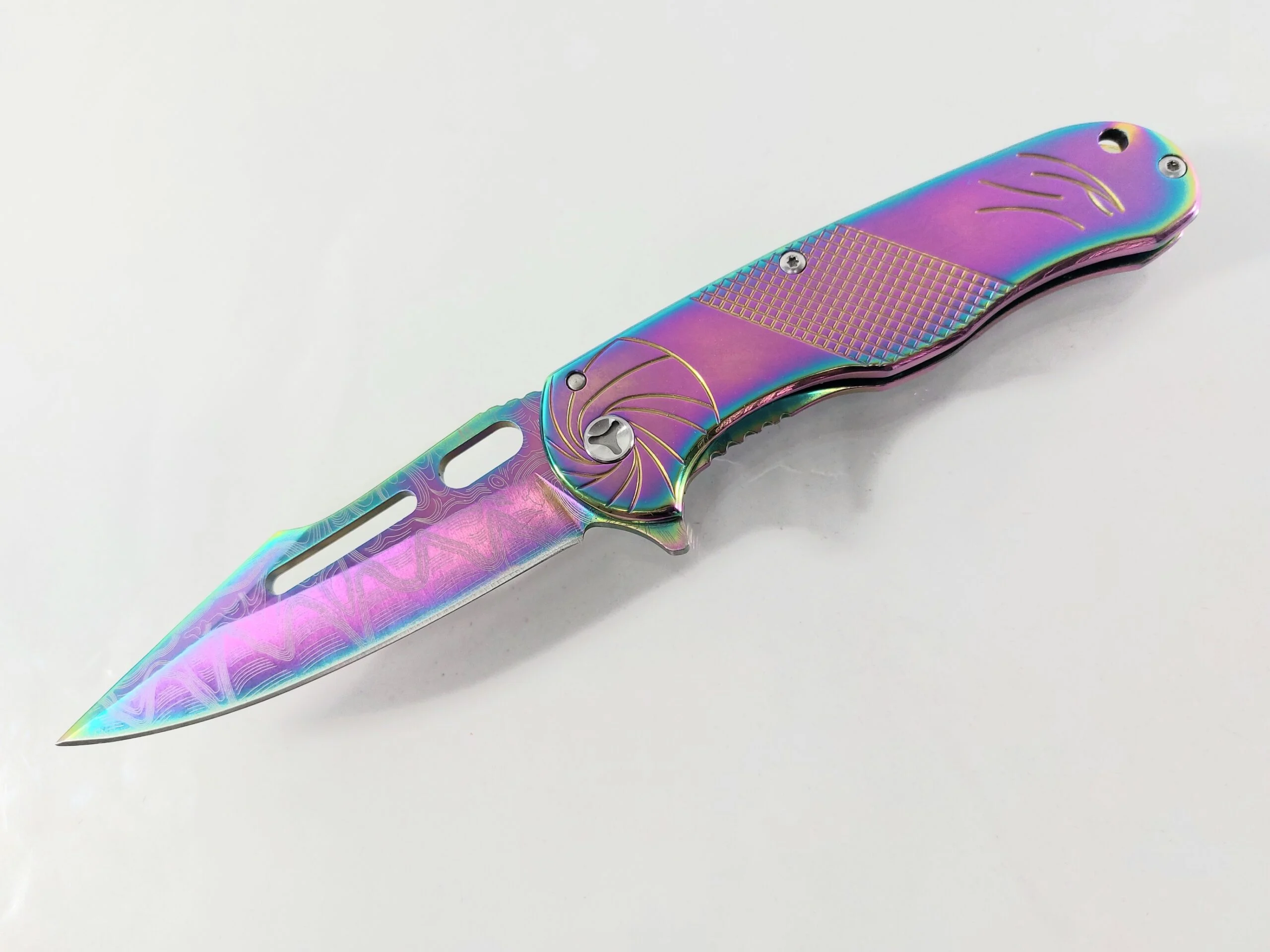 Сгъваем нож Boker F-85, автоматичен метален механизъм Сгъваем нож Boker F-85