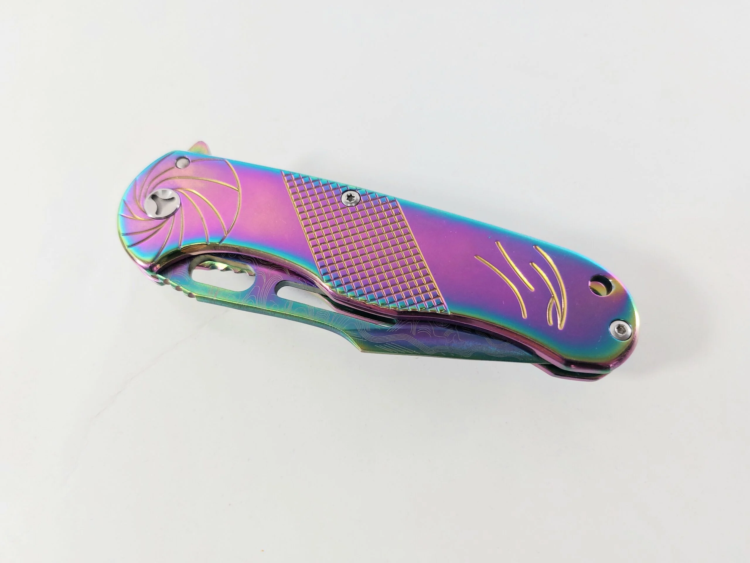 Сгъваем нож Boker F-85, автоматичен метален механизъм Сгъваем нож Boker F-85, автоматичен метален механизъм - Image 4