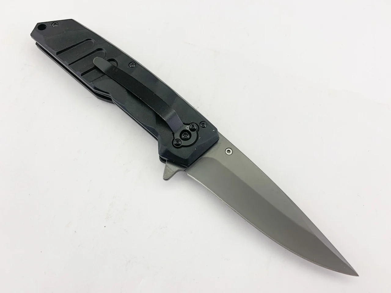 Сгъваем нож Boker F-42, автоматичен с иноксово покритие Сгъваем нож Boker F-42, автоматичен с иноксово покритие - Image 4