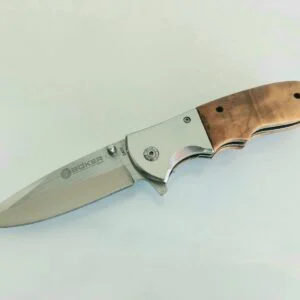 Сгъваем нож Boker DA72, автоматичен с дървени чирени Сгъваем нож Boker DA72