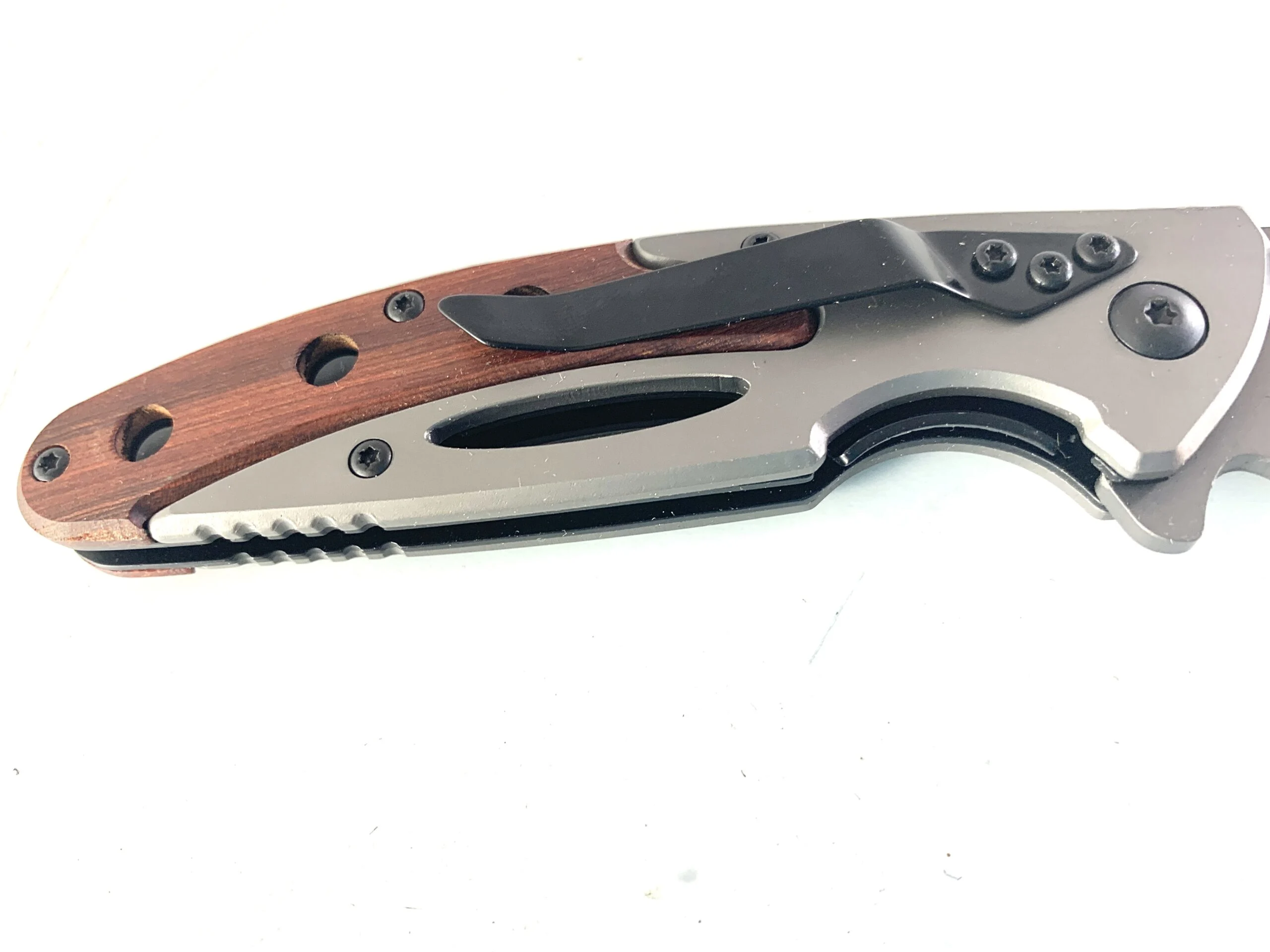 Нож Boker C143, с дървени чирени Нож Boker C143, с дървени чирени - Image 5