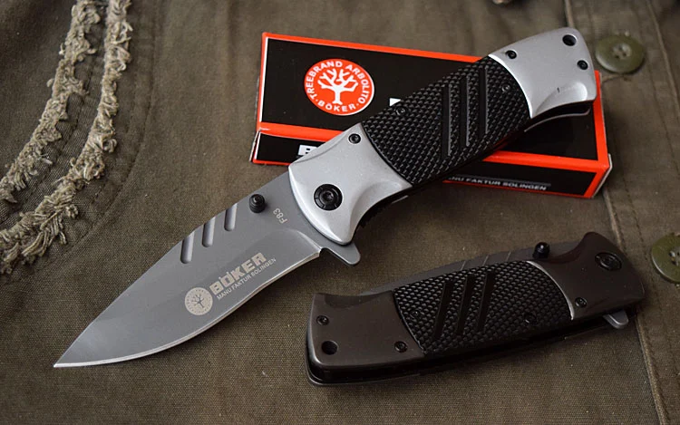 Сгъваем нож Boker F83, идеален за планина и туризъм Сгъваем нож Boker F83