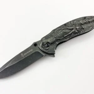 Сгъваем нож Browning 3D print Дракон, метален и масивен Сгъваем нож Browning 3D print Дракон