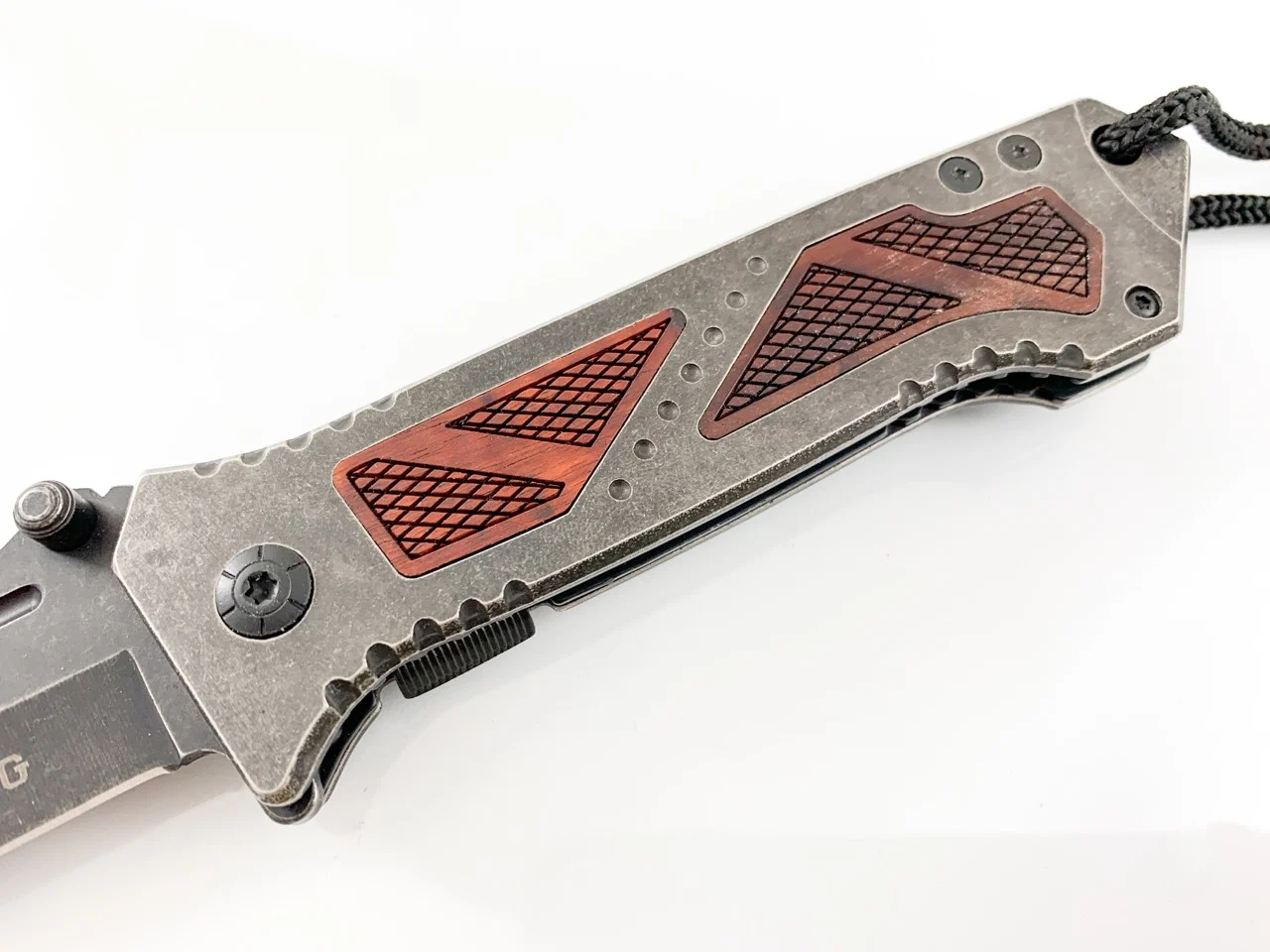 Сгъваем нож Browning, автоматичен с инксово покритие и танто острие WildSteel