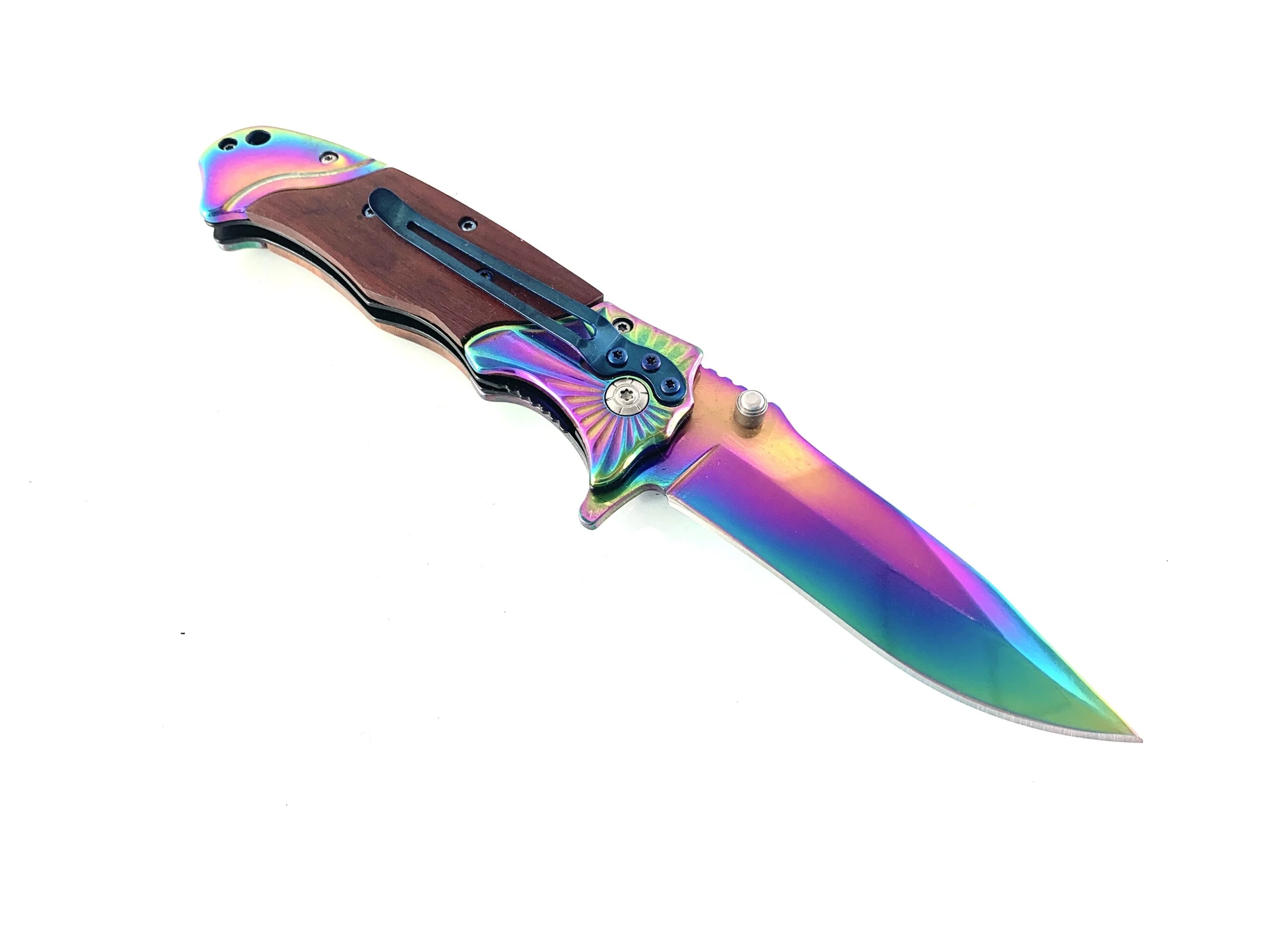 Сгъваем нож Browning FA29 Rainbow, дървени чирени Сгъваем нож Browning FA29 Rainbow, дървени чирени - Image 4