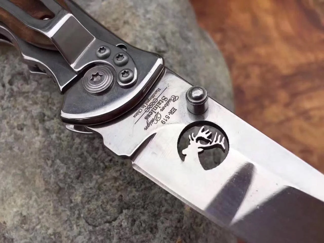 Сгъваем нож Browning ER 519, компактен и удобен за носене Сгъваем нож Browning ER 519, компактен и удобен за носене - Image 4
