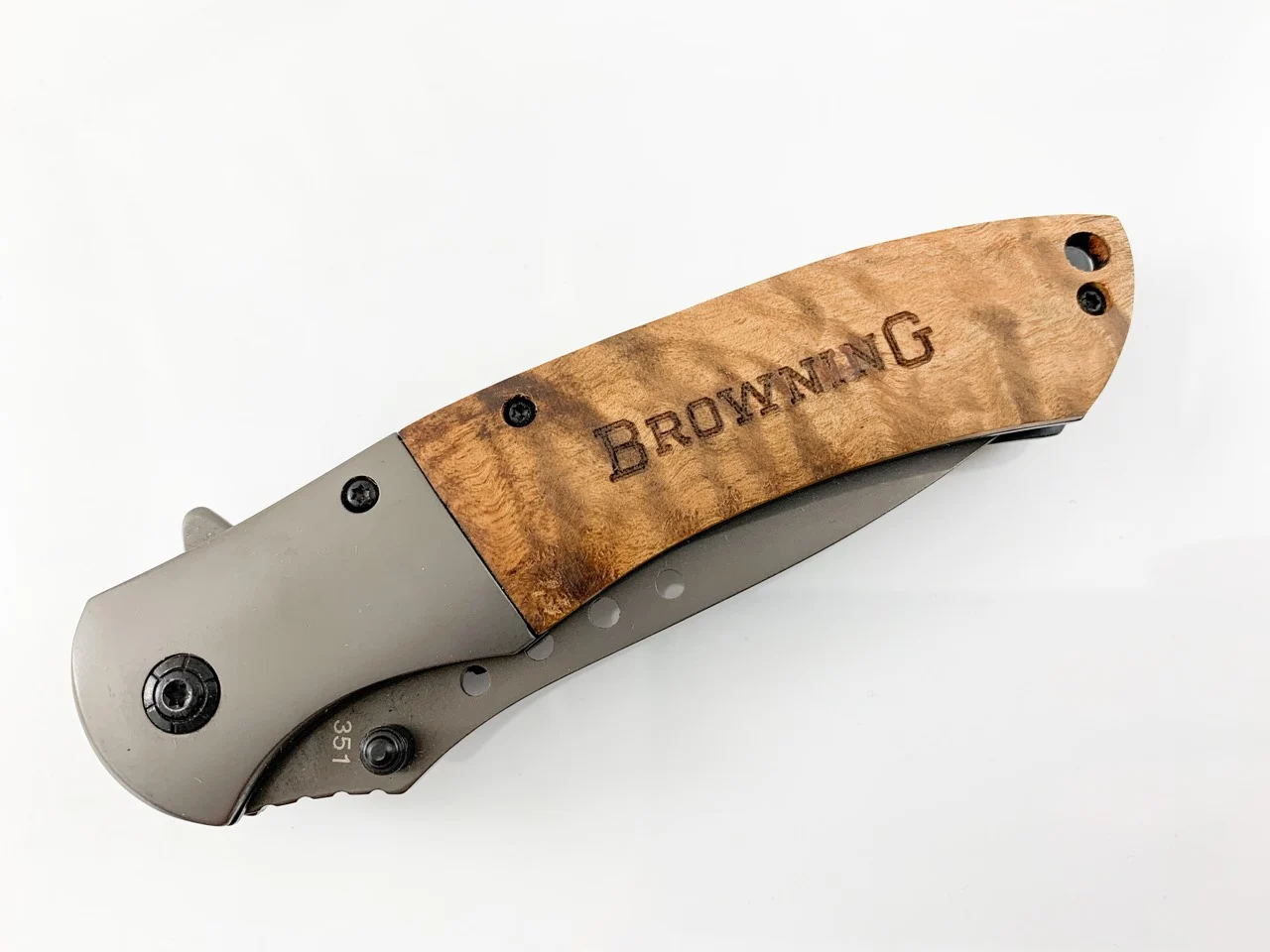 Сгъваем нож Browning 351 с иноксово покритие Сгъваем нож Browning 351 с иноксово покритие - Image 6